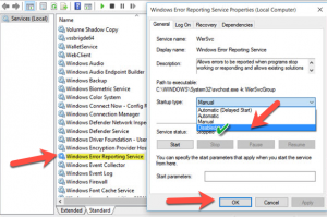 Windows Error Reporting (WER)